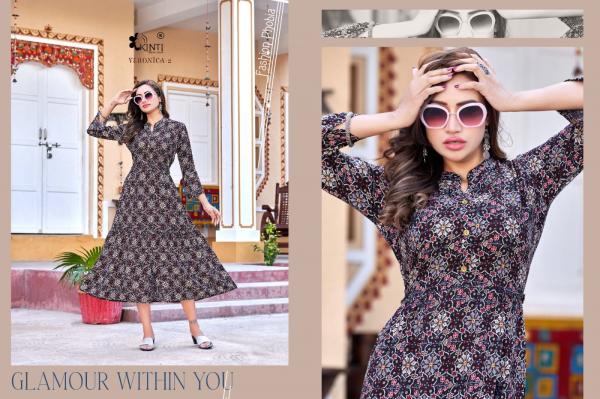 Kinti Veronica 2 Fancy Designer Long Kurti Collection